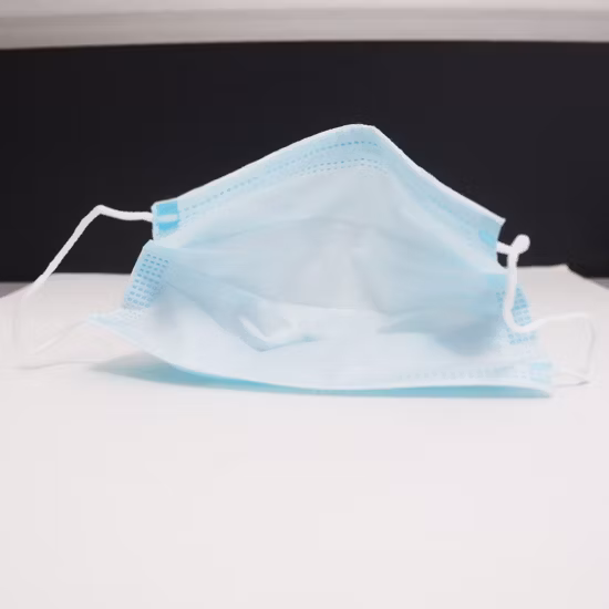 Maschera per la bocca a 3 strati Earloop Maschera per il viso usa e getta con fornitori cinesi